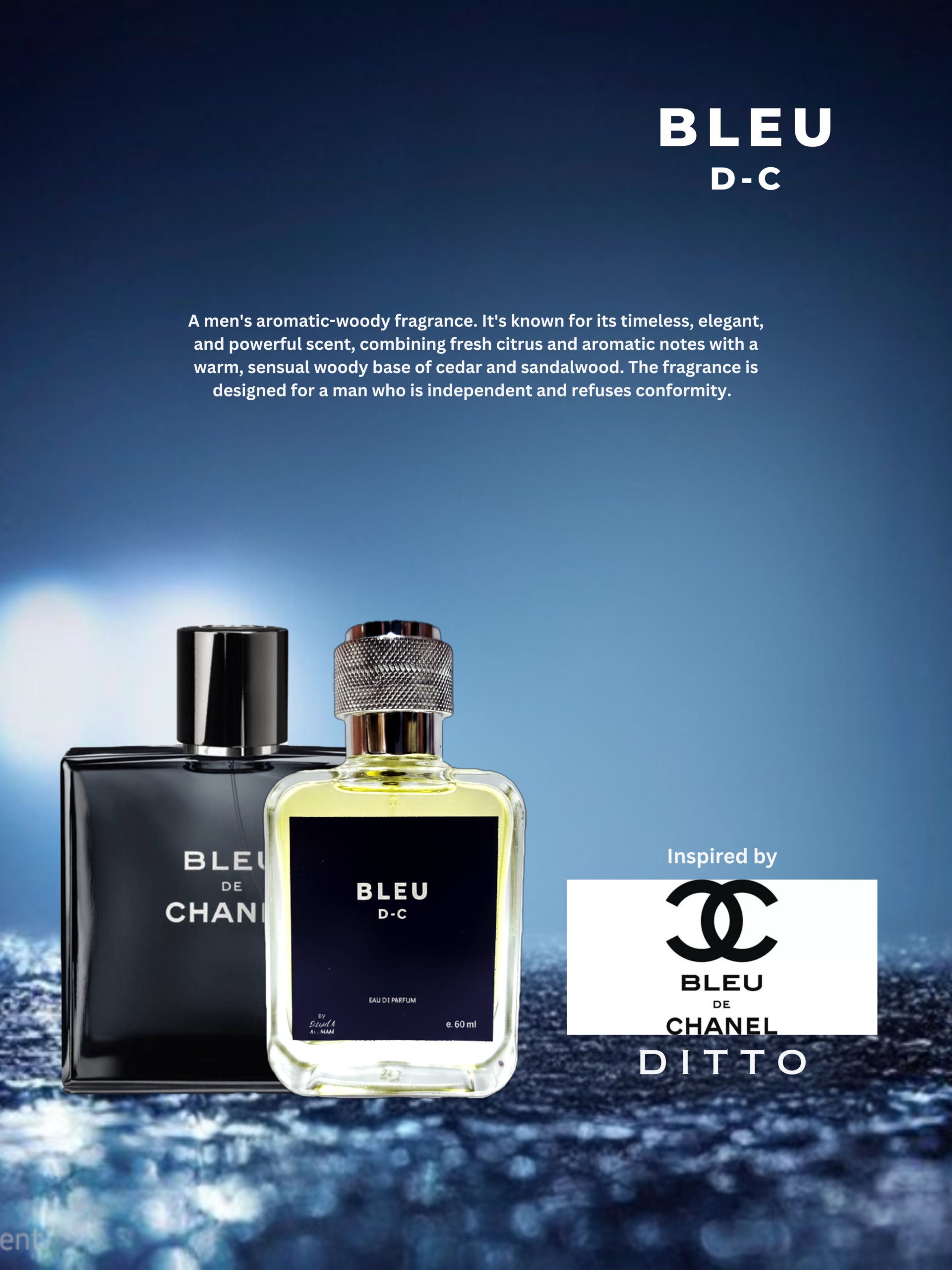BLEU D-C INSPIRED BY CHANEL
